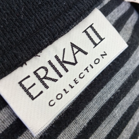 ERIKA II COLLECTION LADIES COTTON BLEND CARDIGAN W/STRIPED TRIM (RUSSIA) - Picture 6 of 17
